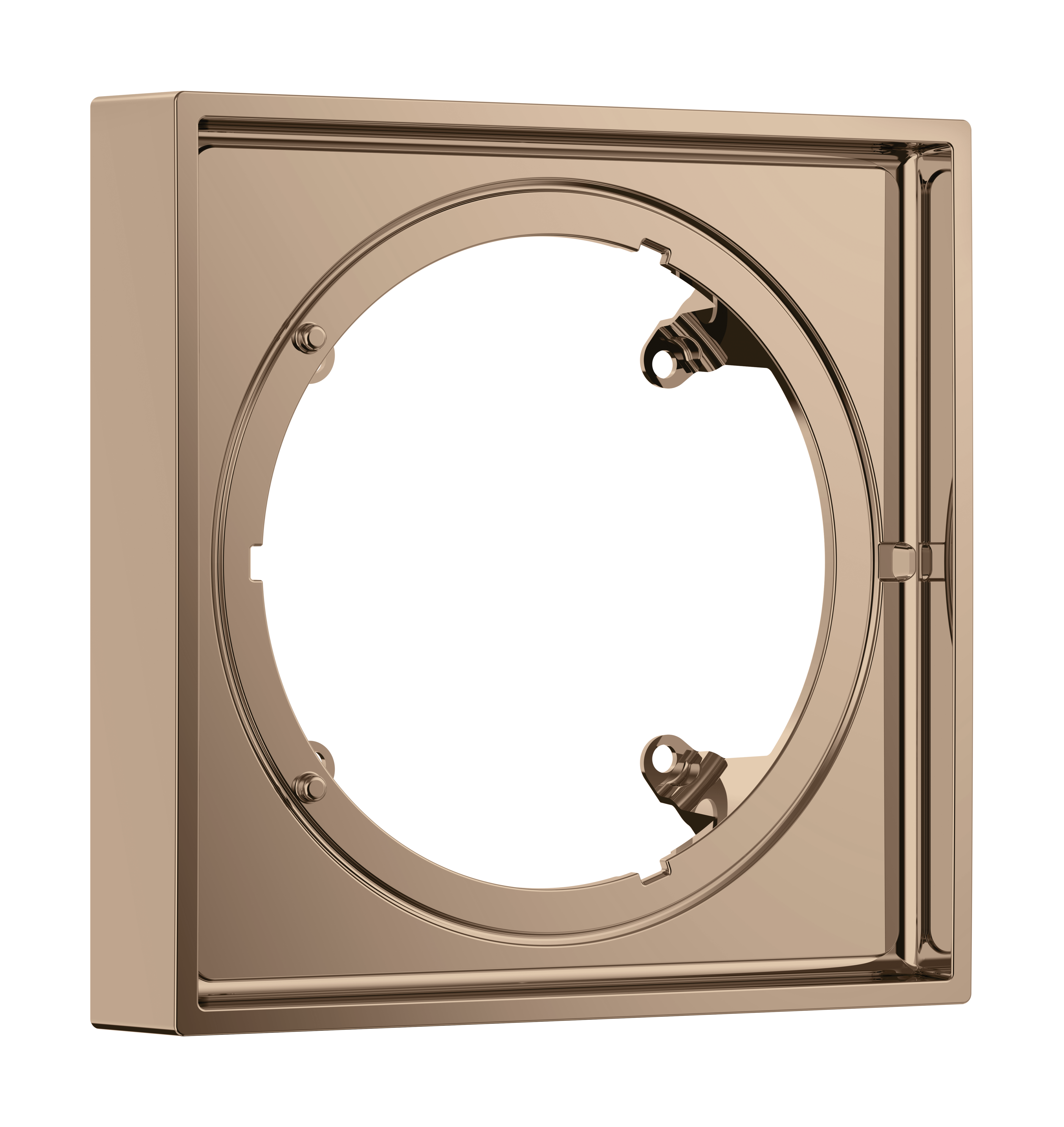Axor Showerselect Id Extensions 254 X 229 X 64mm Rose Gold/gold - Polished