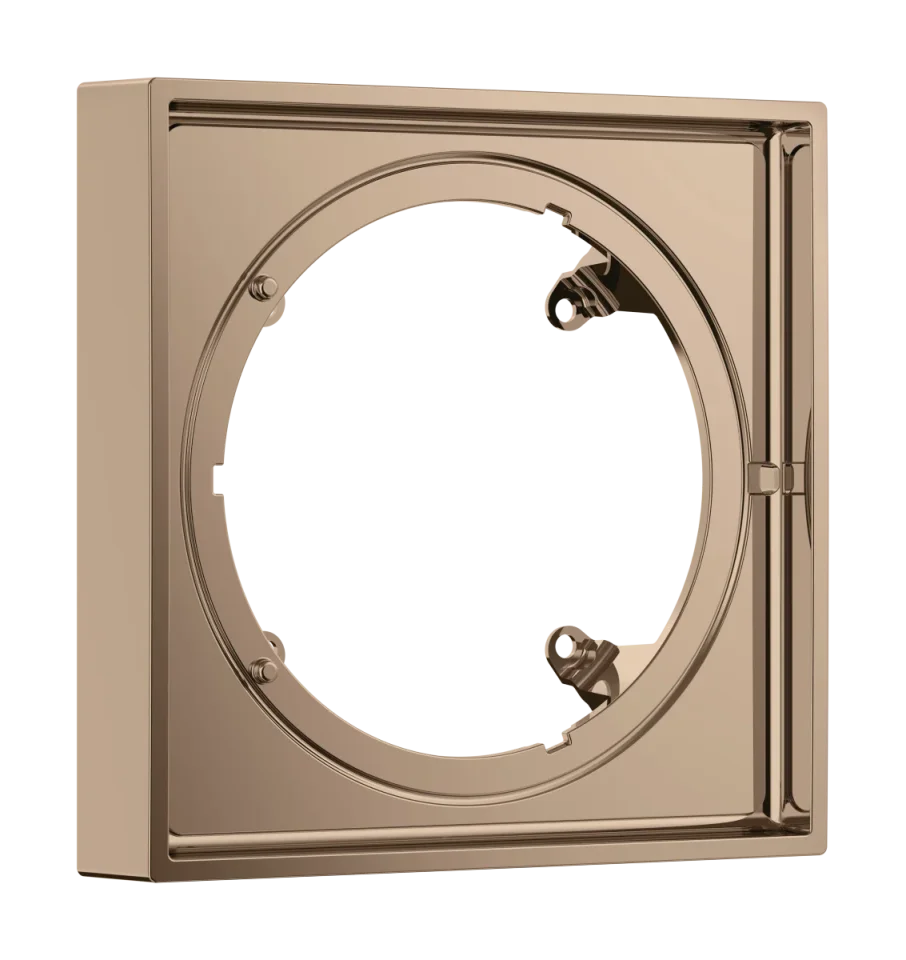 Axor Showerselect Id Extensions 254 X 229 X 64mm Rose Gold/gold - Polished product image - Image 1