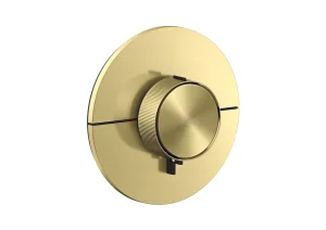 Axor Showerselect Id Thermostatic Shower Mixer Concealed 269 X 242 X 179mm Brass - Brushed