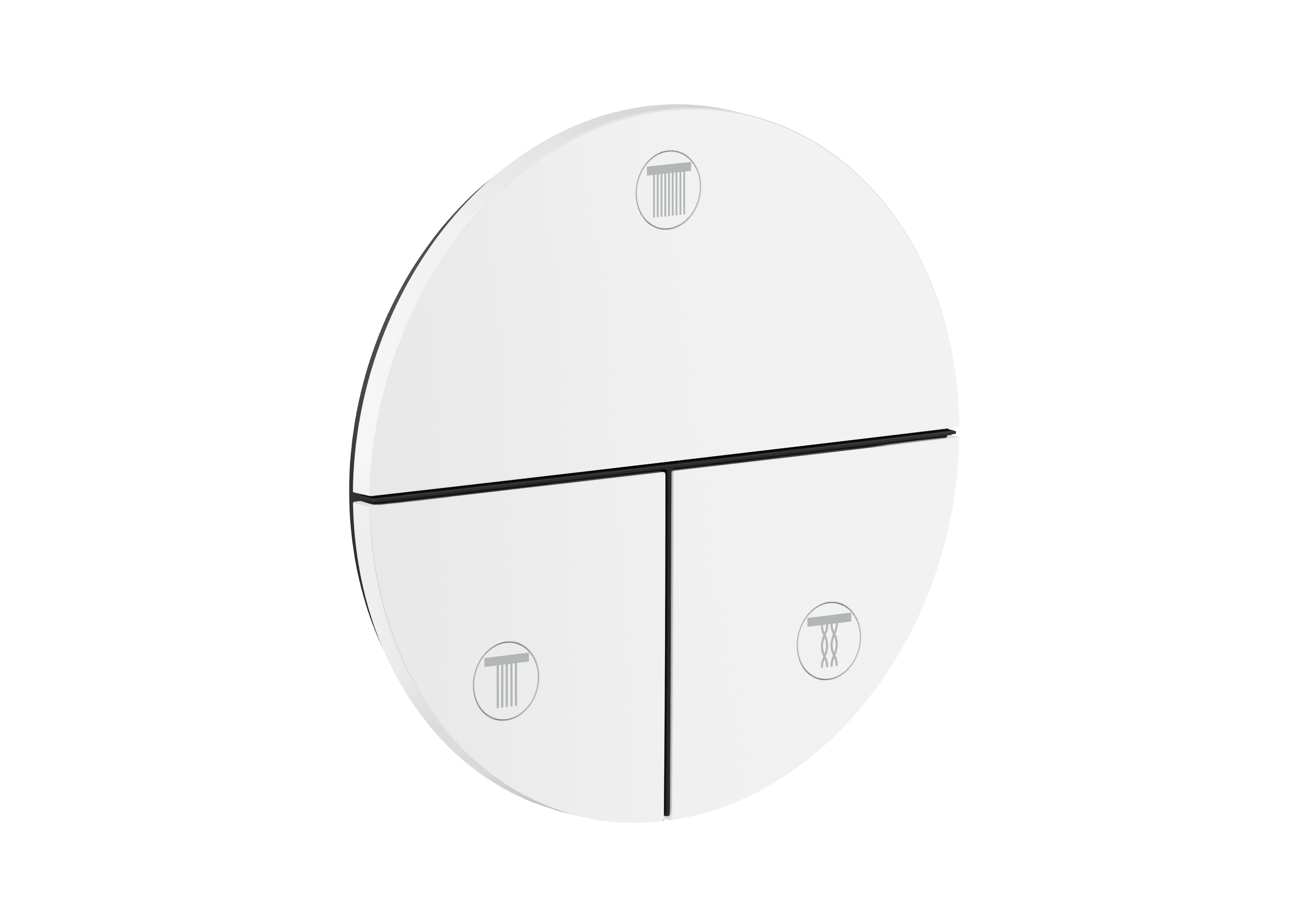 Axor Showerselect Id Valves Concealed 269 X 242 X 179mm White - Matt