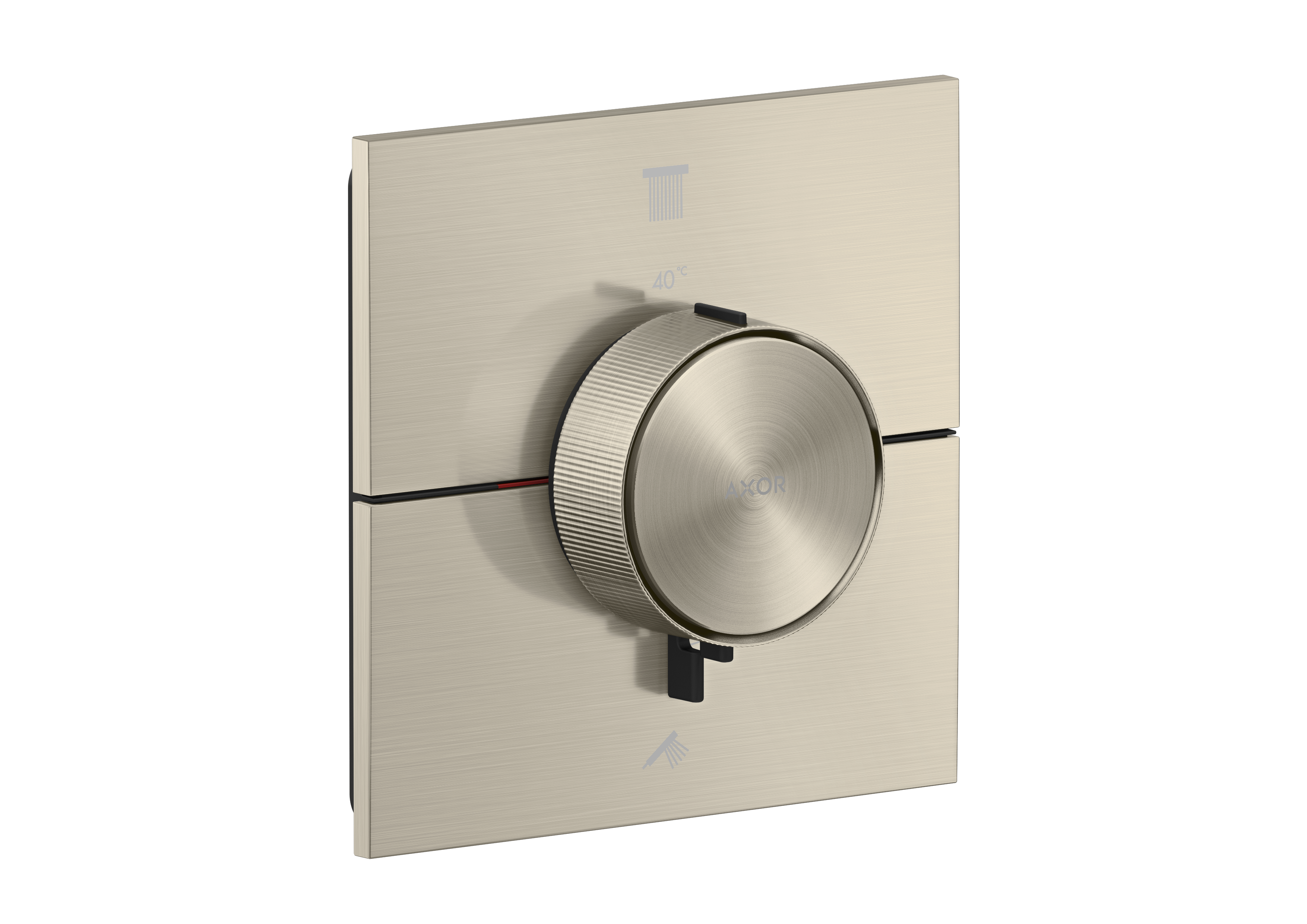 Axor Showerselect Id Thermostatic Shower Mixer Concealed 269 X 242 X 179mm Nickel - Brushed