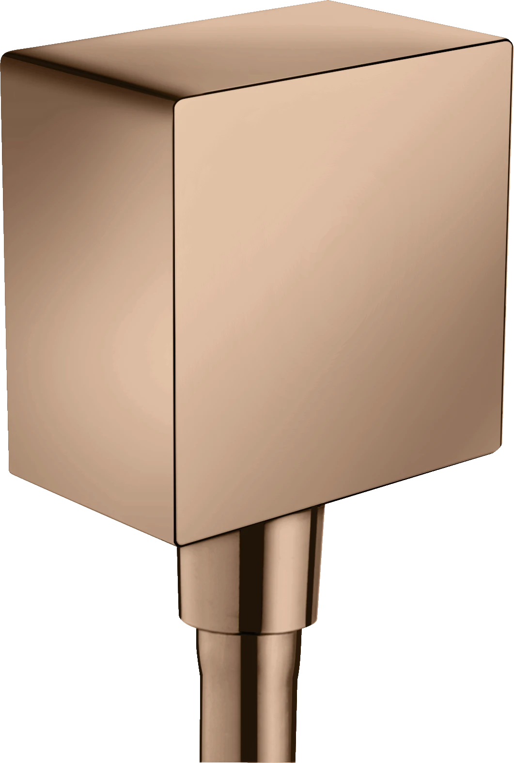Axor Showersolutions Wall Outlet 120 X 70 X 45mm Rose Gold/gold - Polished