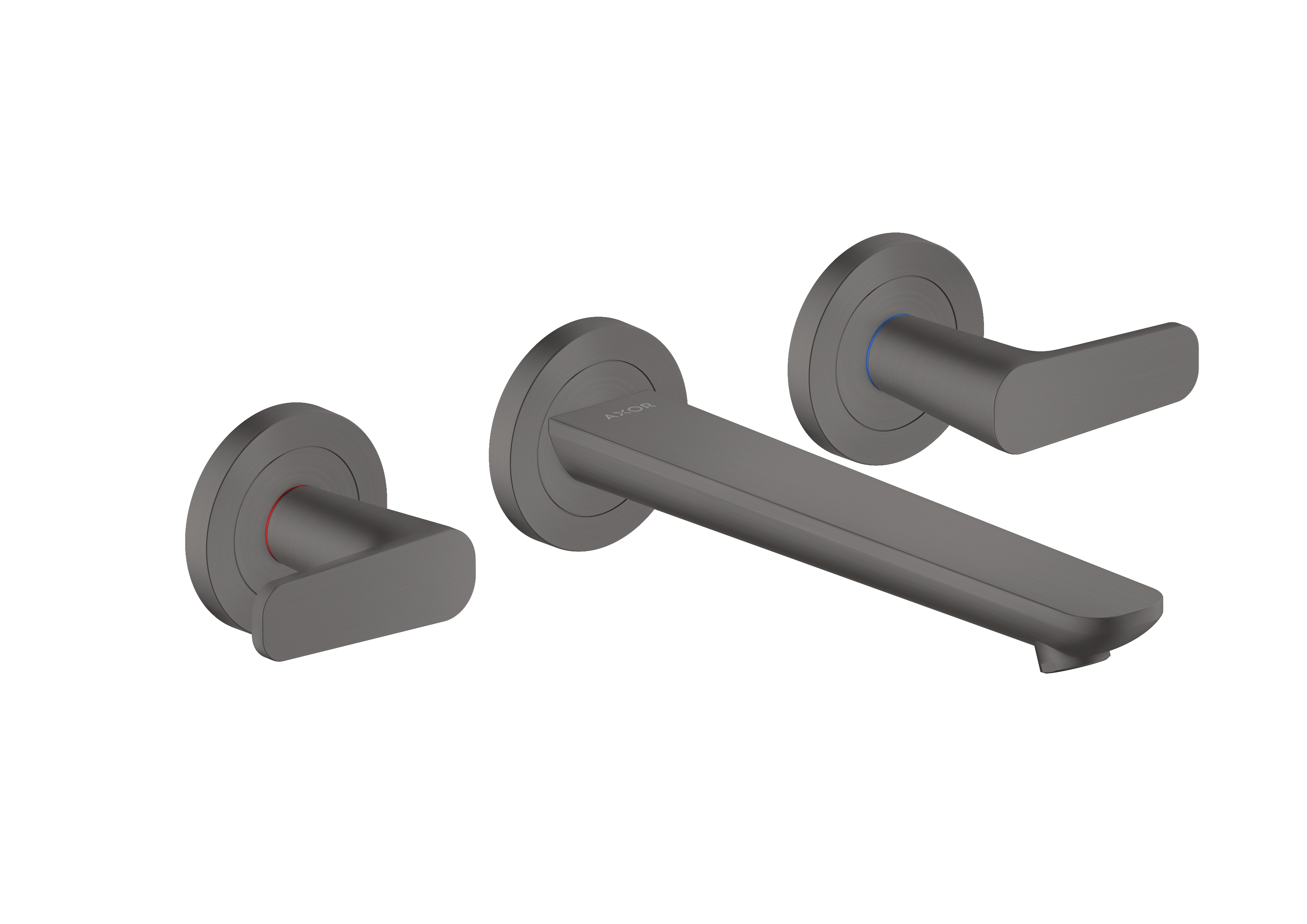 Axor Citterio C Manual Mixers 458 X 247 X 107mm Gunmetal/chrome - Brushed