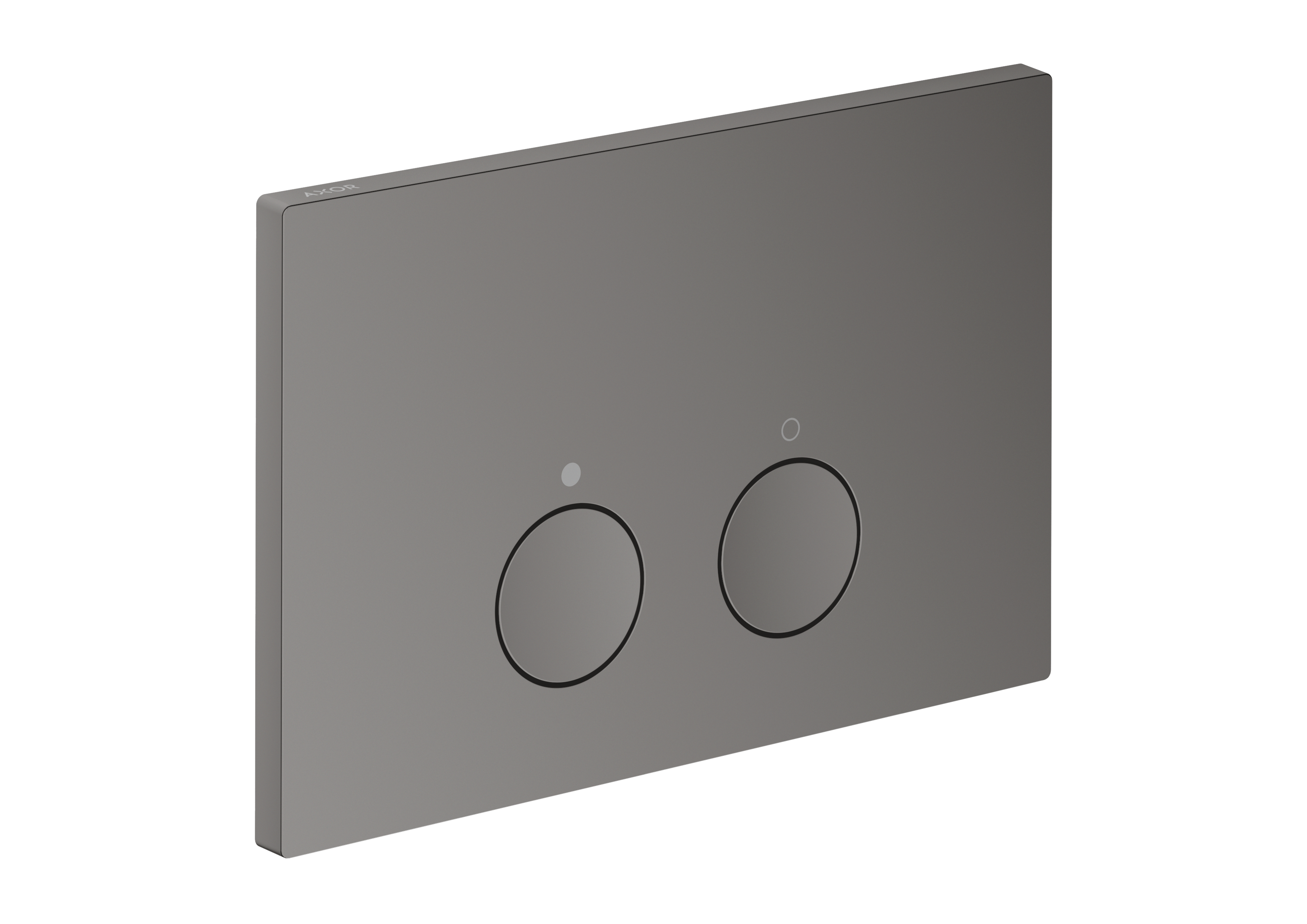 Axor Flushplate Flush Plates 370 X 225 X 100mm Gunmetal/chrome - Polished
