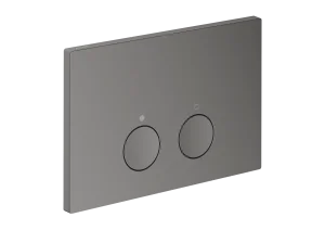 Axor Flushplate Flush Plates 370 X 225 X 100mm Gunmetal/chrome - Polished