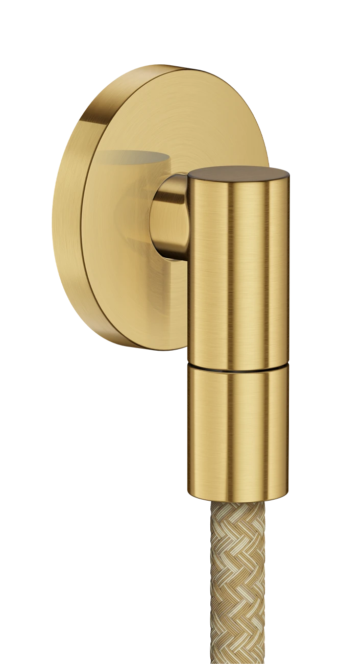 Axor Wall Outlet Fine Wall Outlet 97 X 83 X 65mm Gold - Brushed