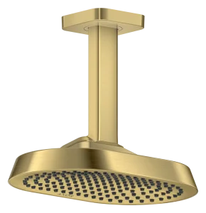 Axor Showersphere Overhead Showers 670 X 390 X 165mm Brass - Brushed