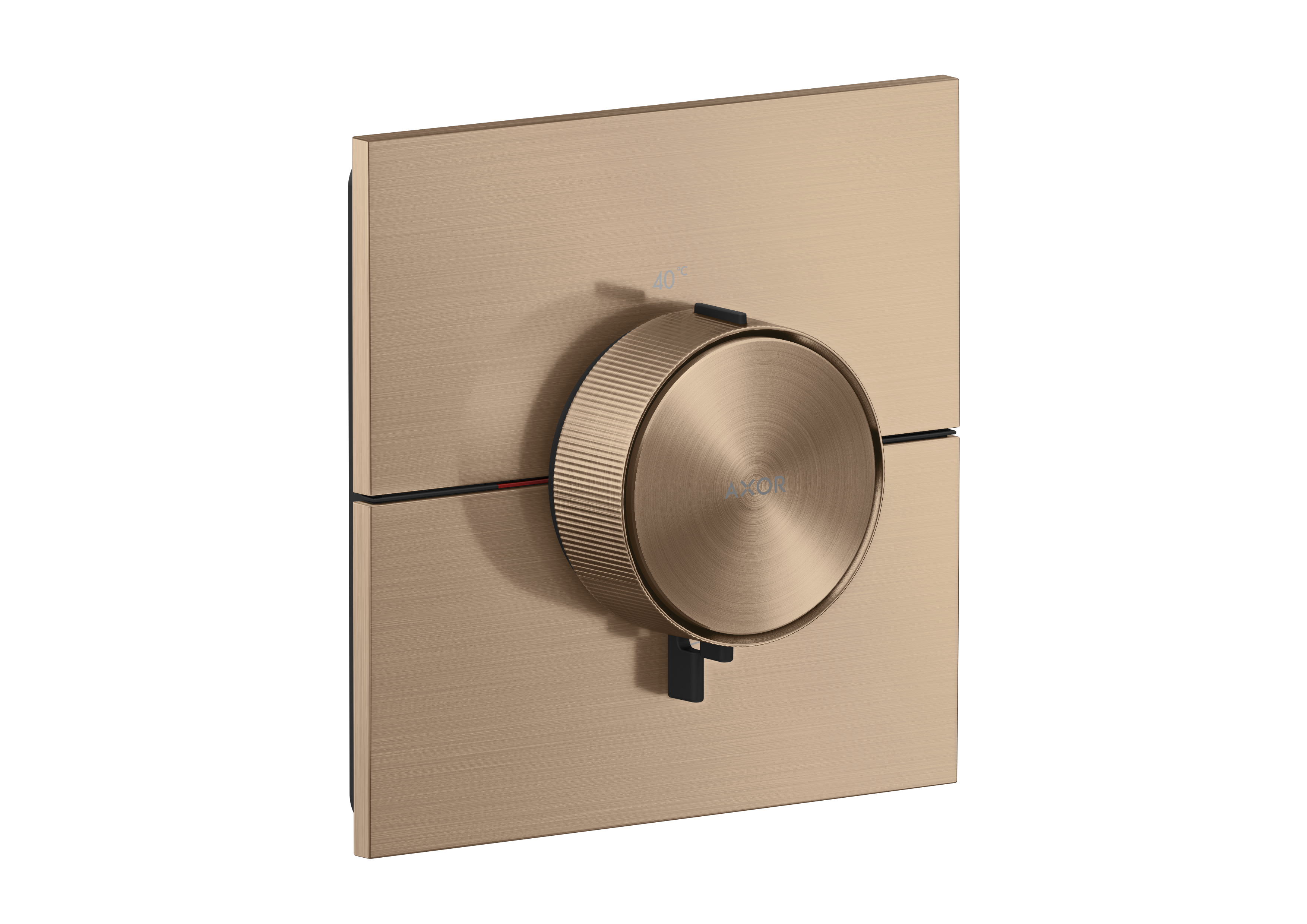 Axor Showerselect Id Thermostatic Shower Mixer Concealed 269 X 242 X 179mm Rose Gold/gold - Brushed