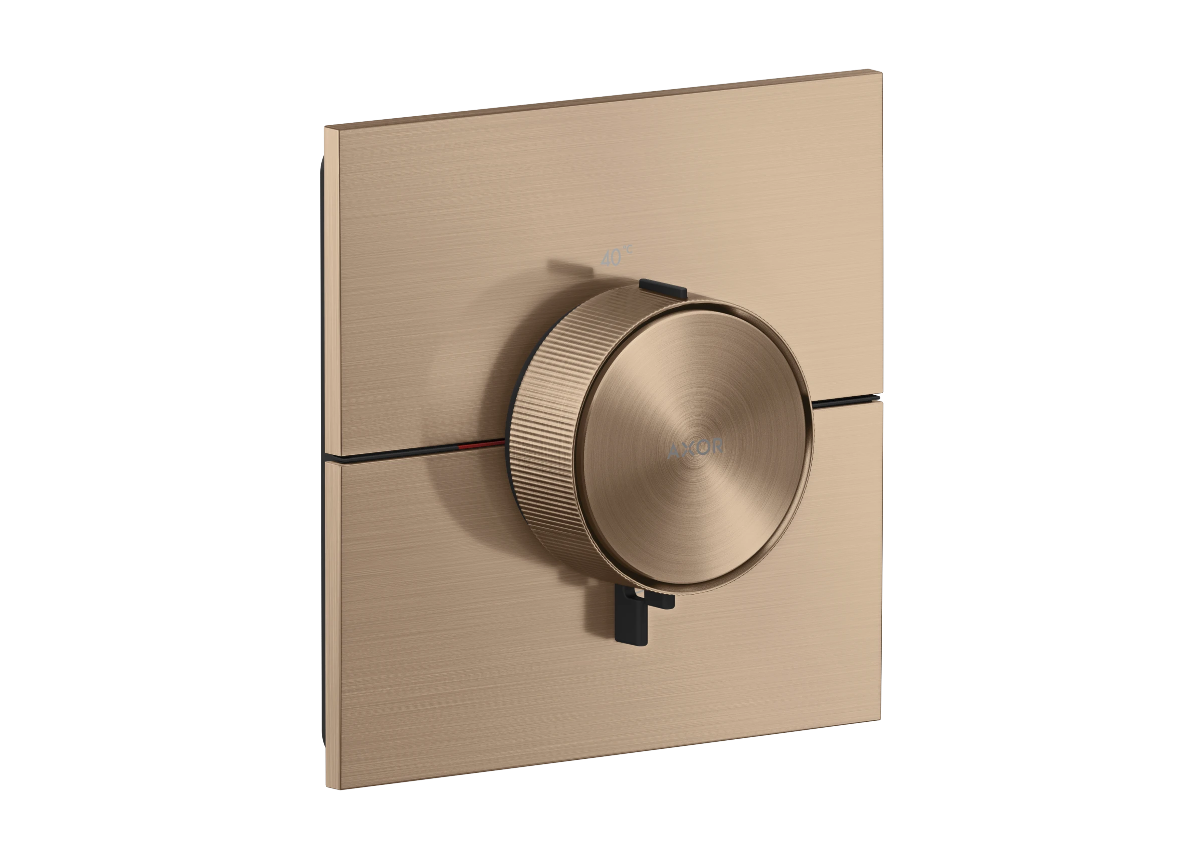 Axor Showerselect Id Thermostatic Shower Mixer Concealed 269 X 242 X 179mm Rose Gold/gold - Brushed