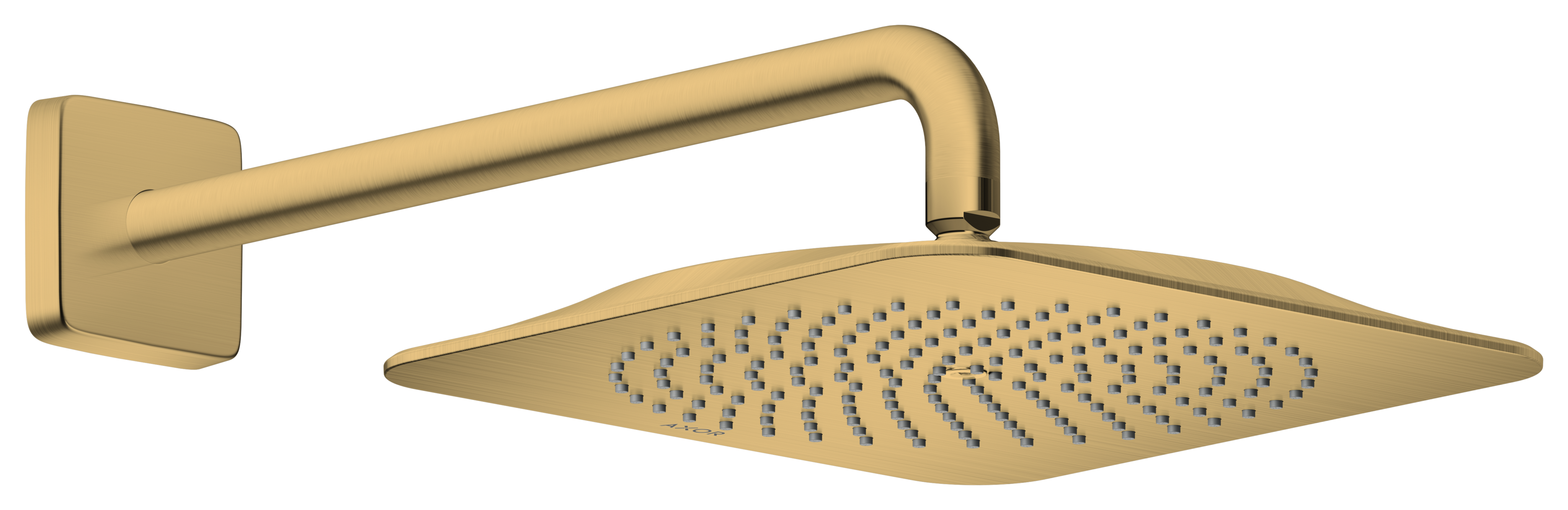 Axor Citterio C Overhead Showers 373 X 373 X 105mm Gold - Brushed