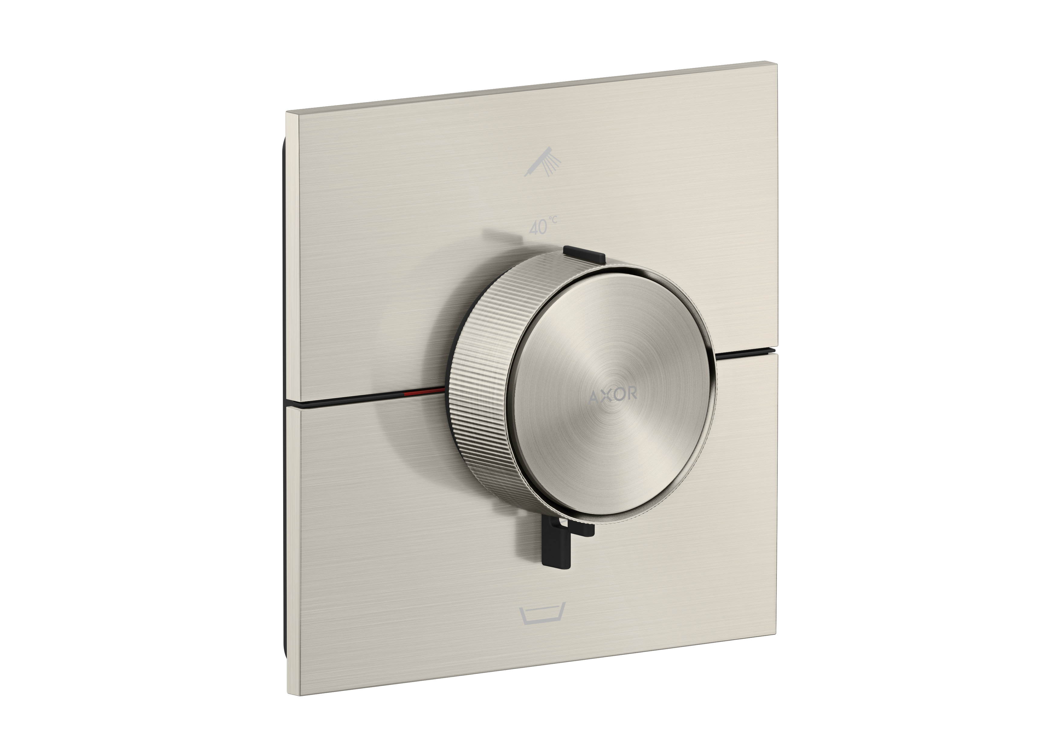 Axor Showerselect Id Thermostatic Shower Mixer Concealed 269 X 242 X 179mm Stainless Steel