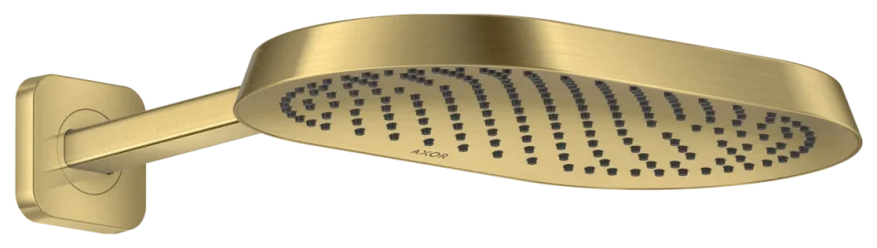 Axor Showersphere Overhead Showers 670 X 390 X 165mm Brass - Brushed product image - Image 1