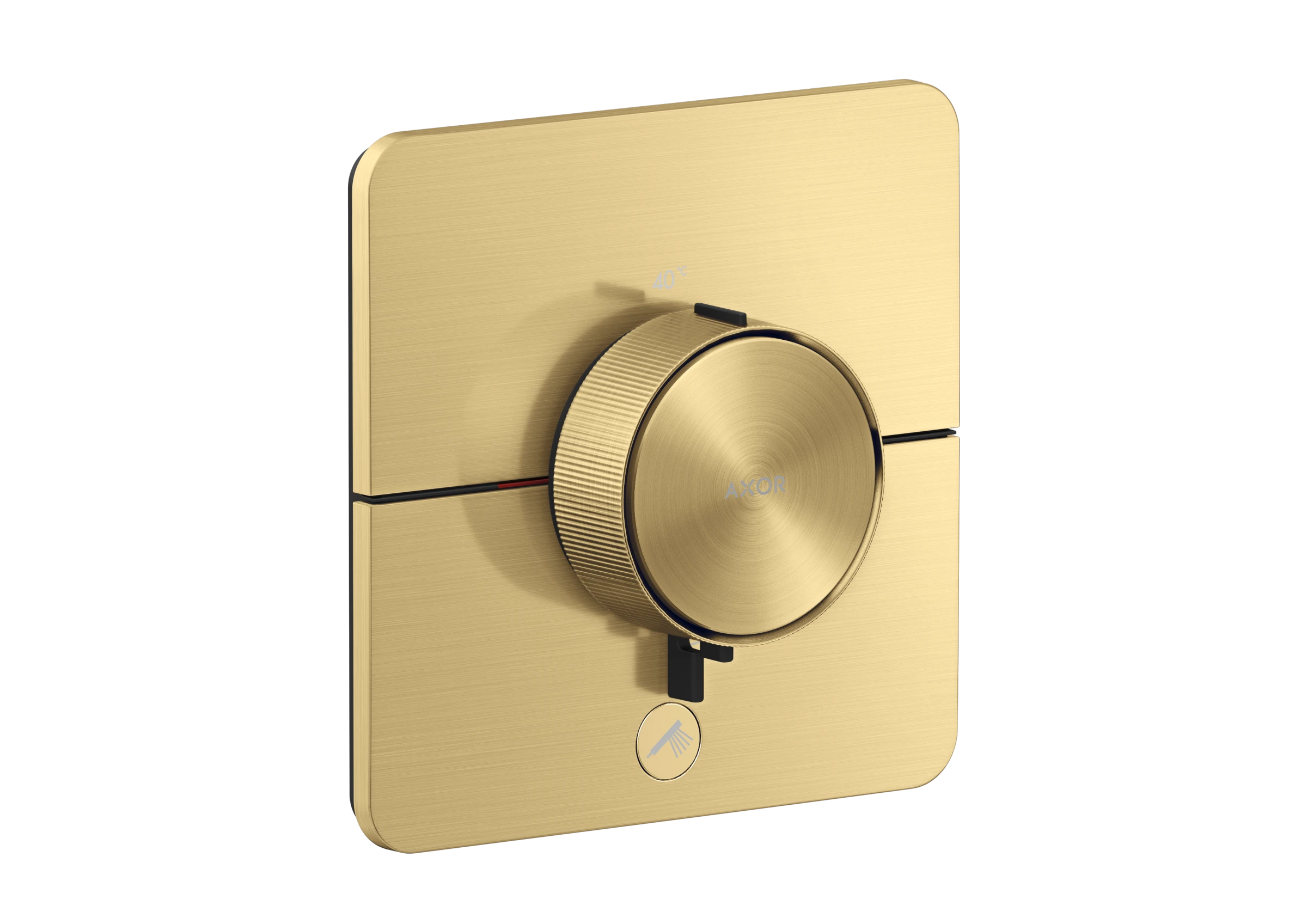 Axor Showerselect Id Thermostatic Shower Mixer Concealed 269 X 242 X 179mm Gold - Brushed