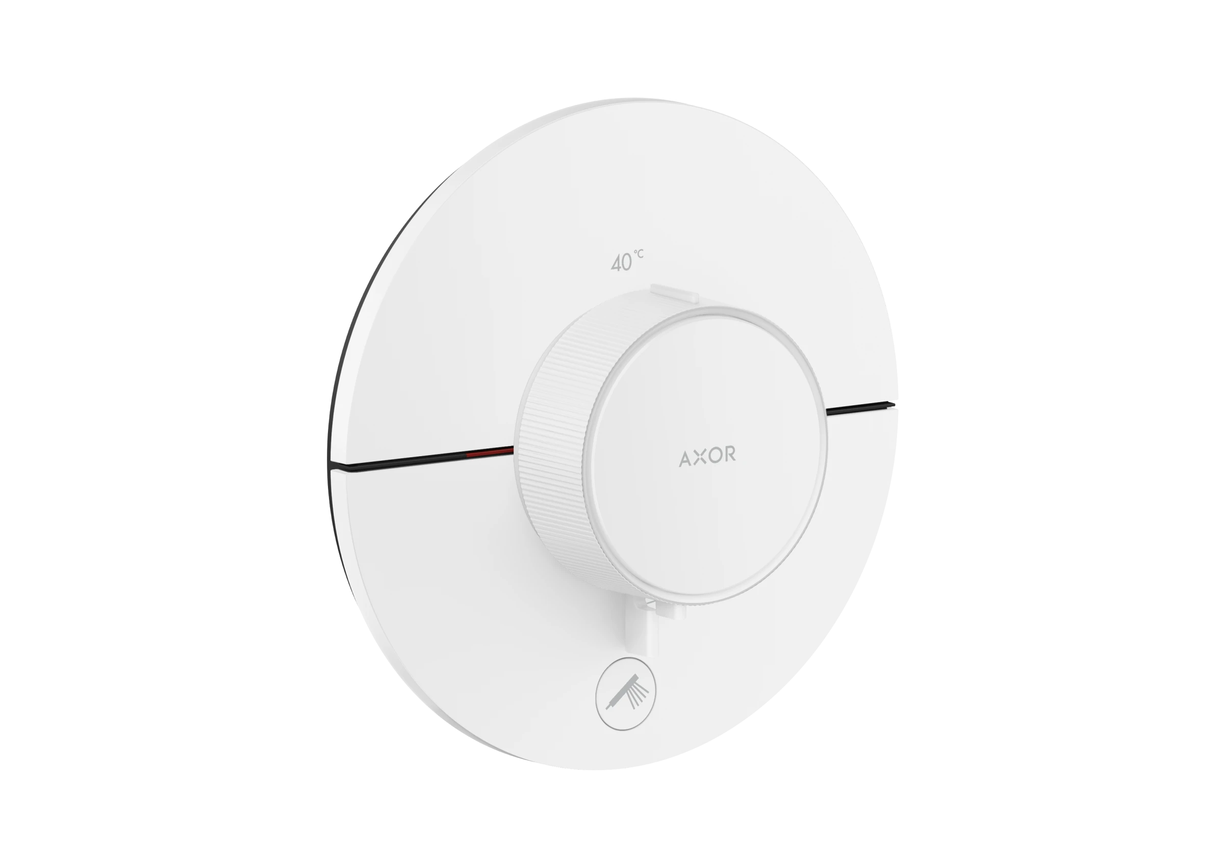 Axor Showerselect Id Thermostatic Shower Mixer Concealed 269 X 242 X 179mm White - Matt