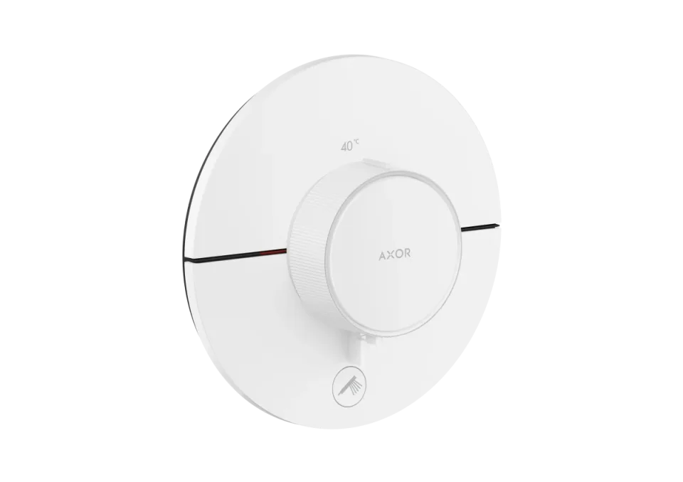 Axor Showerselect Id Thermostatic Shower Mixer Concealed 269 X 242 X 179mm White - Matt product image - Image 1