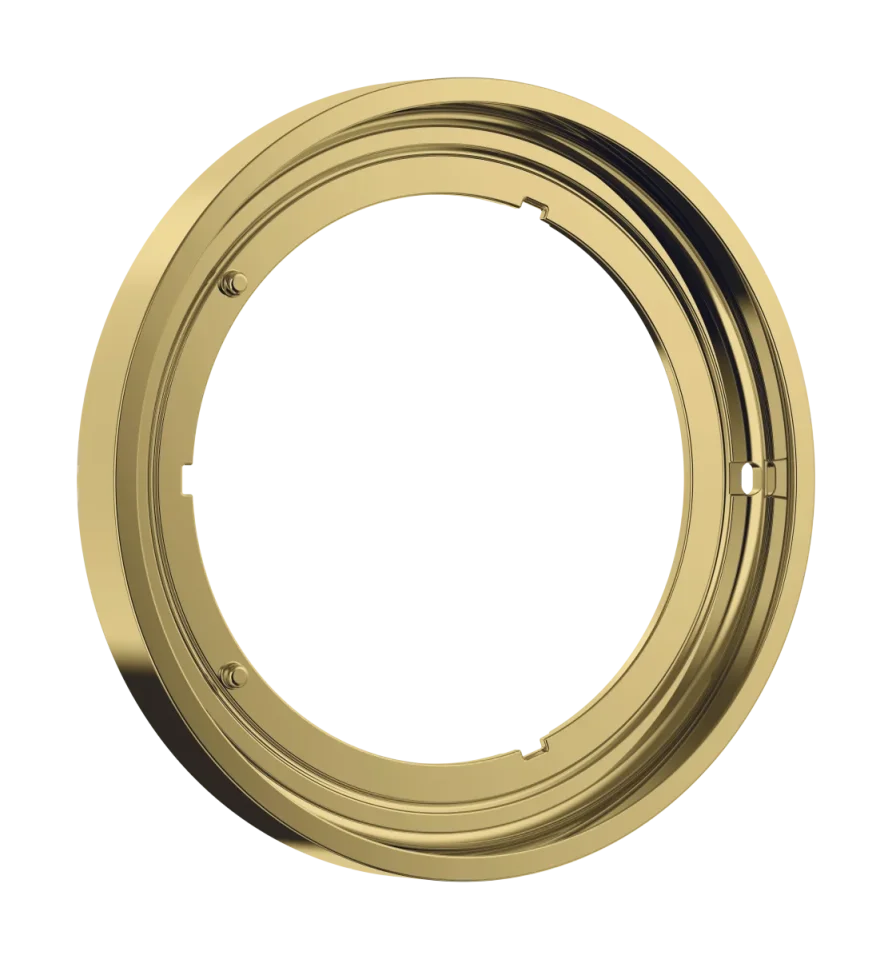 Axor Showerselect Id Extensions 254 X 229 X 64mm Gold - Polished product image - Image 1