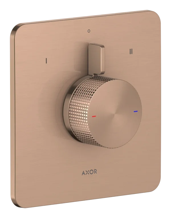 Axor Citterio C Shower Mixers Concealed 262 X 233 X 168mm Rose Gold/gold - Brushed product image - Image 1