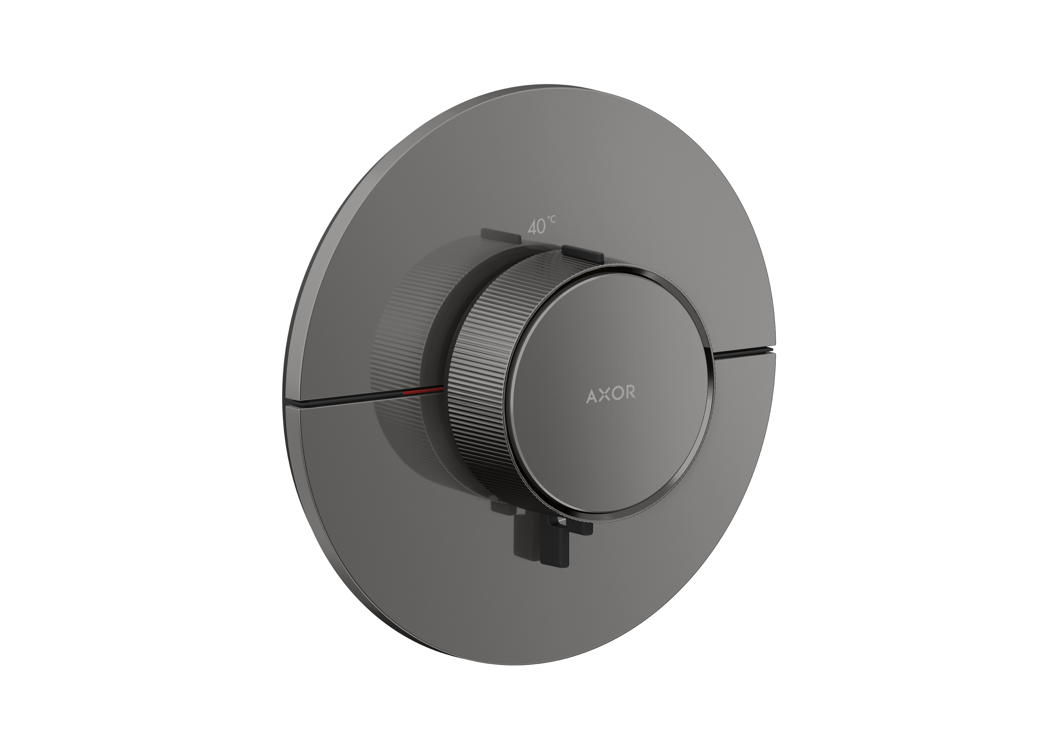 Axor Showerselect Id Thermostatic Shower Mixer Concealed 269 X 242 X 179mm Gunmetal/chrome - Polished