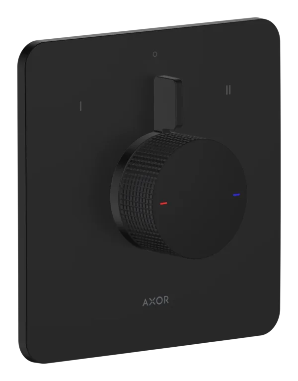 Axor Citterio C Shower Mixers Concealed 262 X 233 X 168mm Black - Matt product image - Image 1