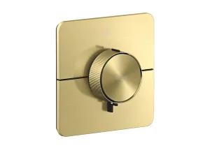 Axor Showerselect Id Thermostatic Shower Mixer Concealed 269 X 242 X 179mm Brass - Brushed
