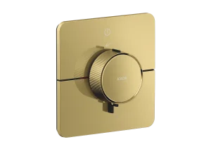 Axor Showerselect Id Thermostatic Shower Mixer Concealed 269 X 242 X 179mm Gold - Polished