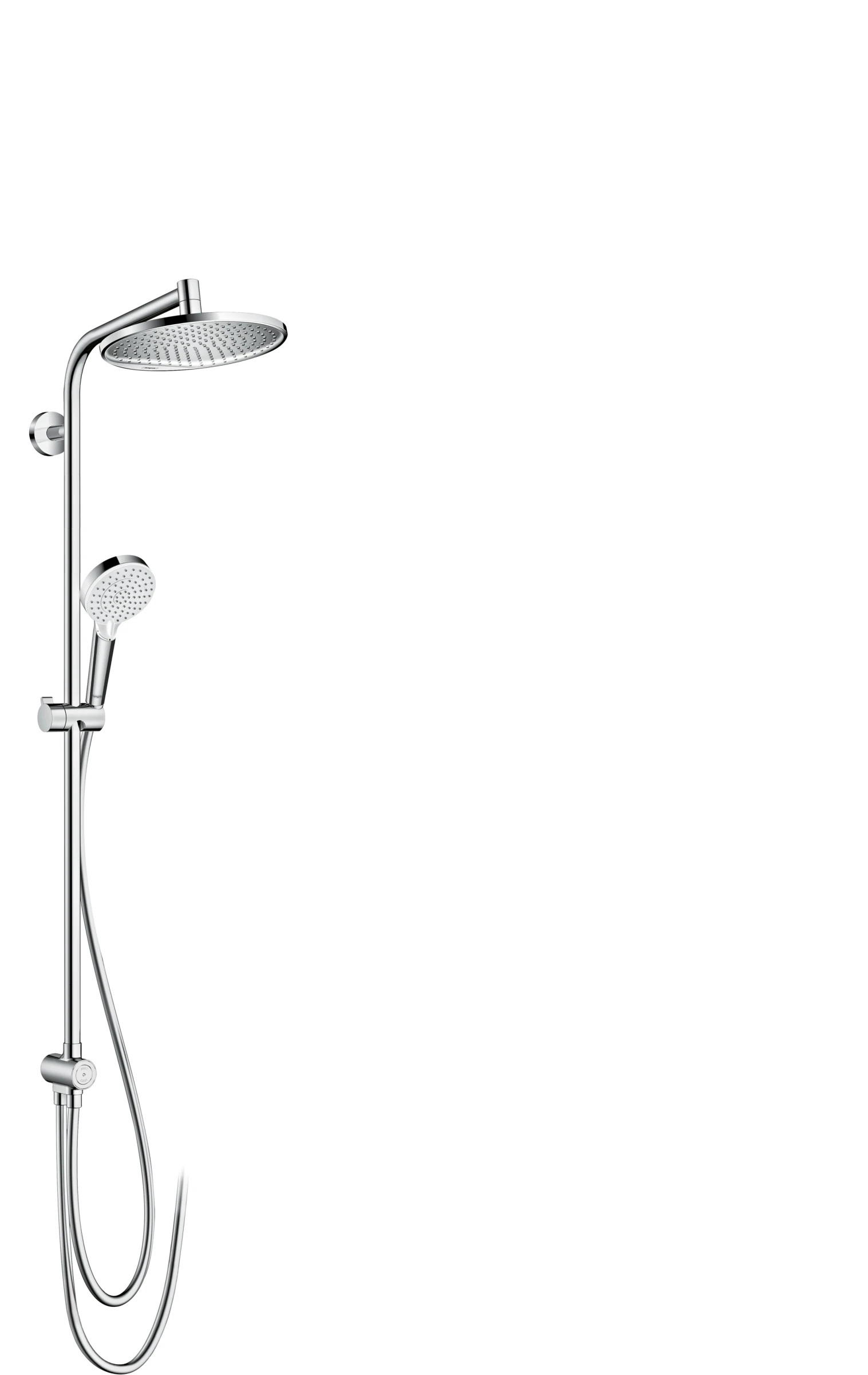 Hansgrohe Crometta S Shower Pipes Universal 1150 X 360 X 110mm Chrome