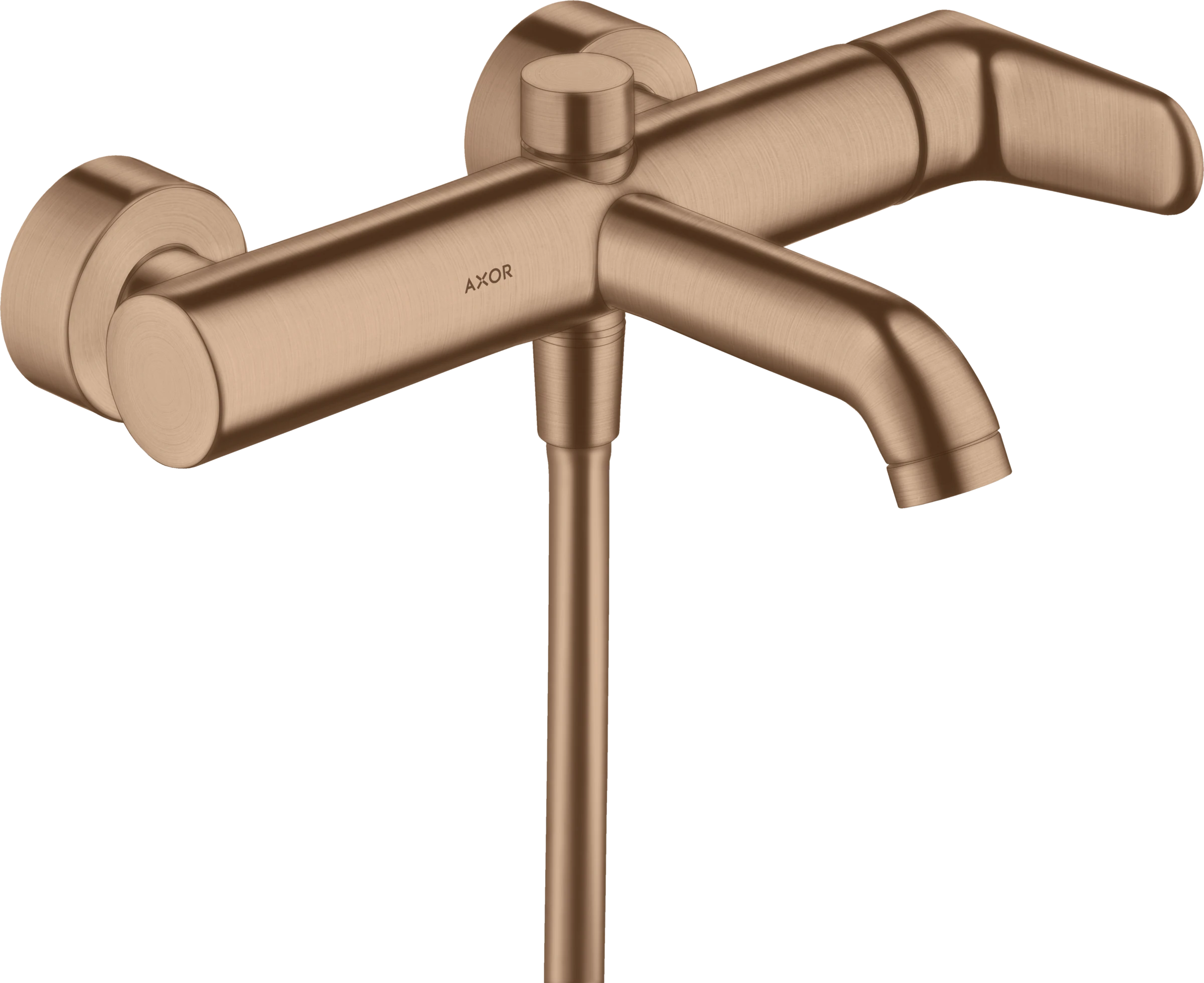 Axor Citterio M Bath Mixers Exposed 335 X 220 X 155mm Rose Gold/gold - Brushed