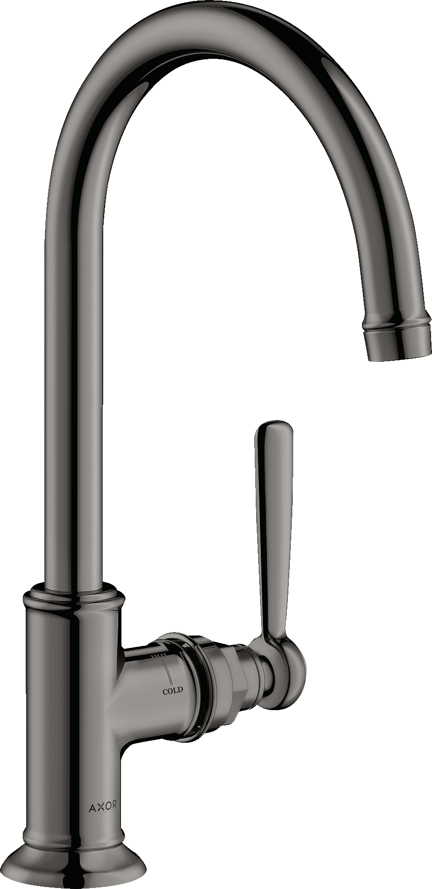Axor Montreux Manual Mixers 509 X 274 X 139mm Gunmetal/chrome - Polished