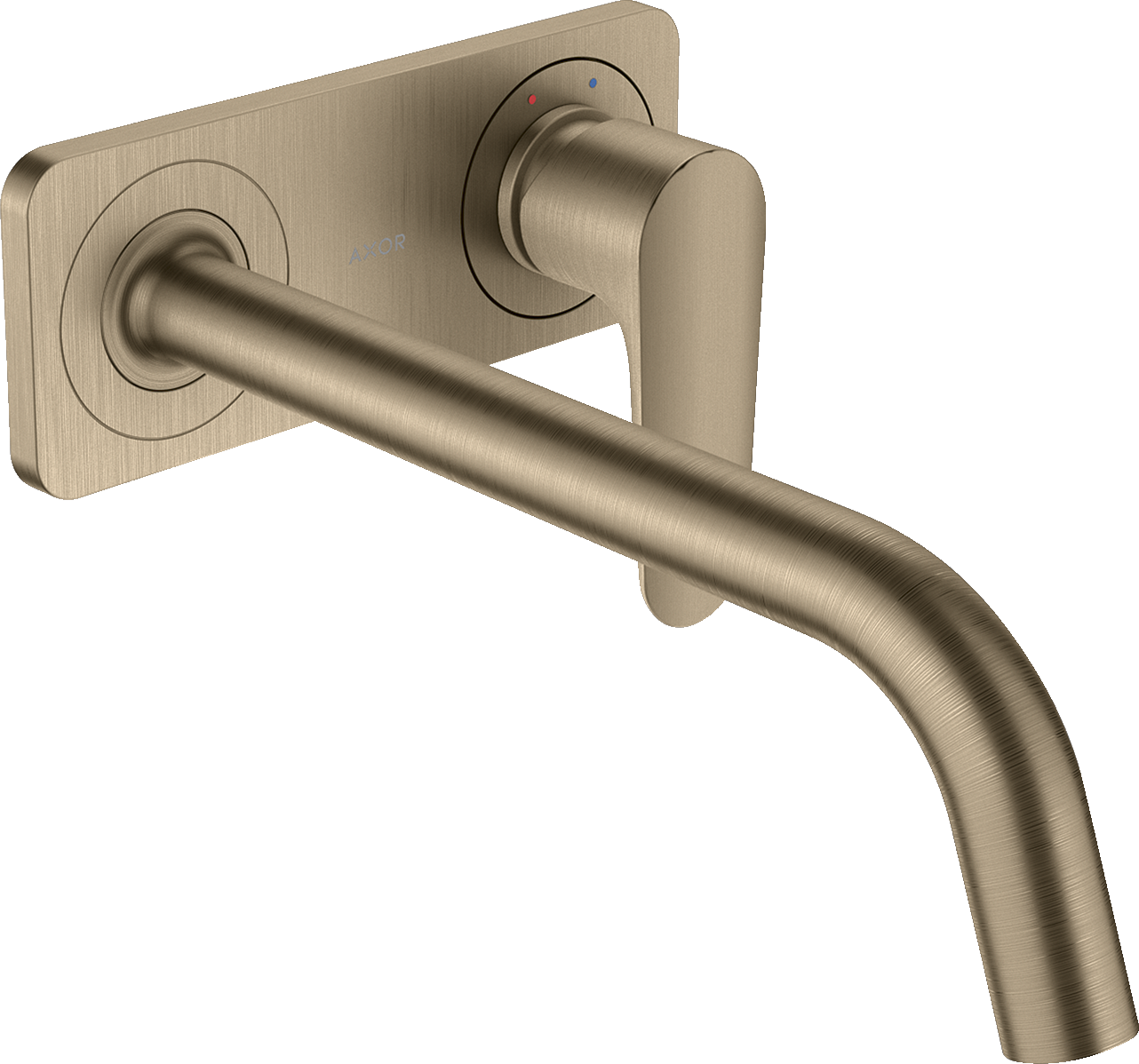 Axor Citterio M Manual Mixers 255 X 232 X 80mm Nickel - Brushed