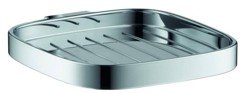 Hansgrohe Casetta Soap Dishes /-basket 140 X 115 X 42mm Chrome detail view - Image 2