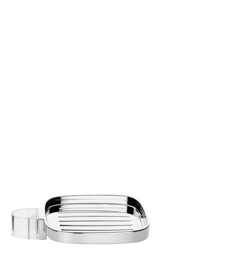 Hansgrohe Casetta Soap Dishes /-basket 140 X 115 X 42mm Chrome product image - Image 1