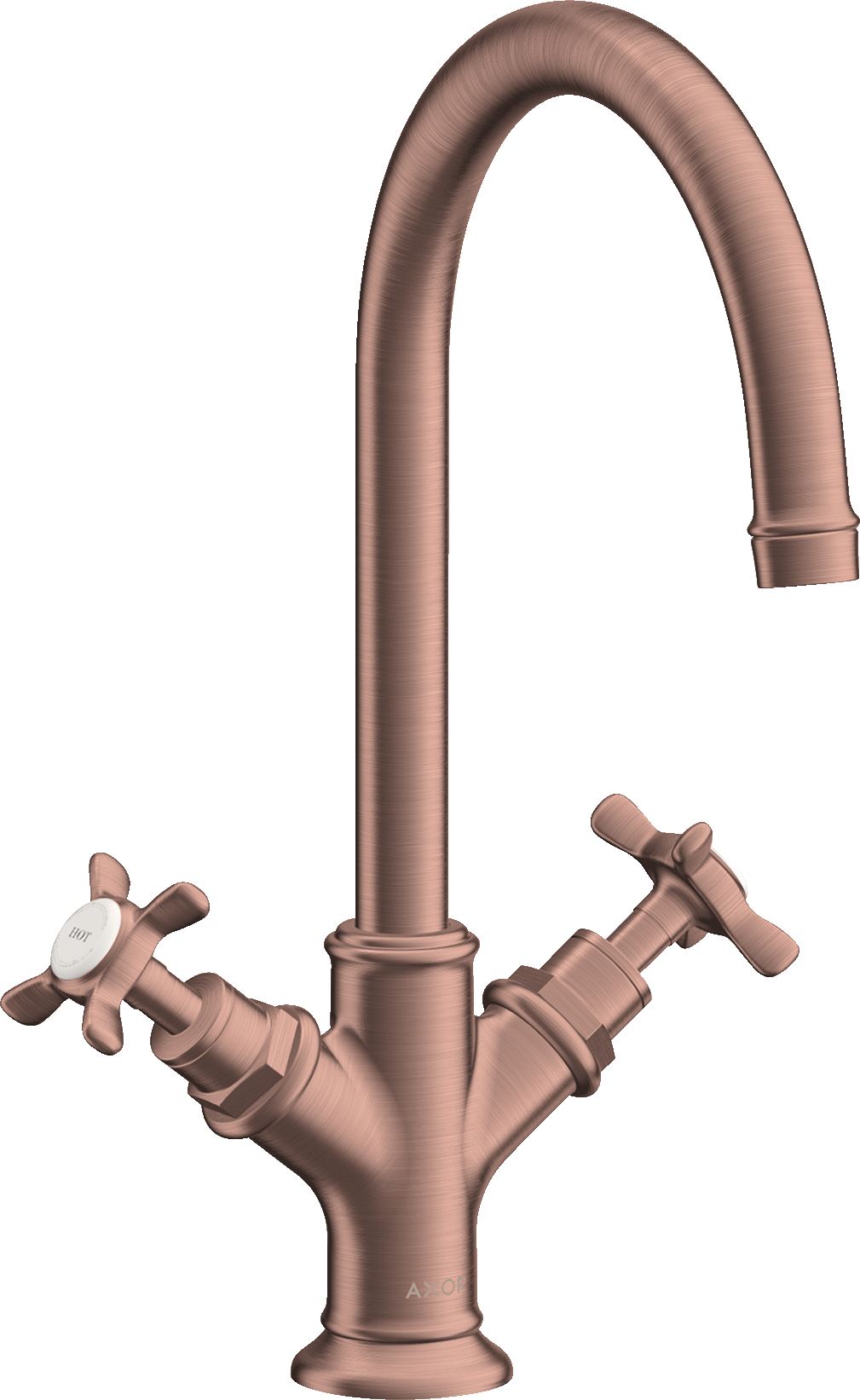 Axor Montreux Manual Mixers 470 X 230 X 250mm Rose Gold/gold - Brushed