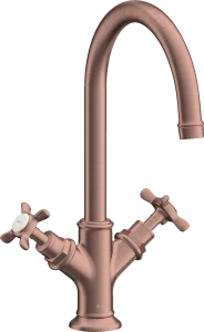 Axor Montreux Manual Mixers 470 X 230 X 250mm Rose Gold/gold - Brushed