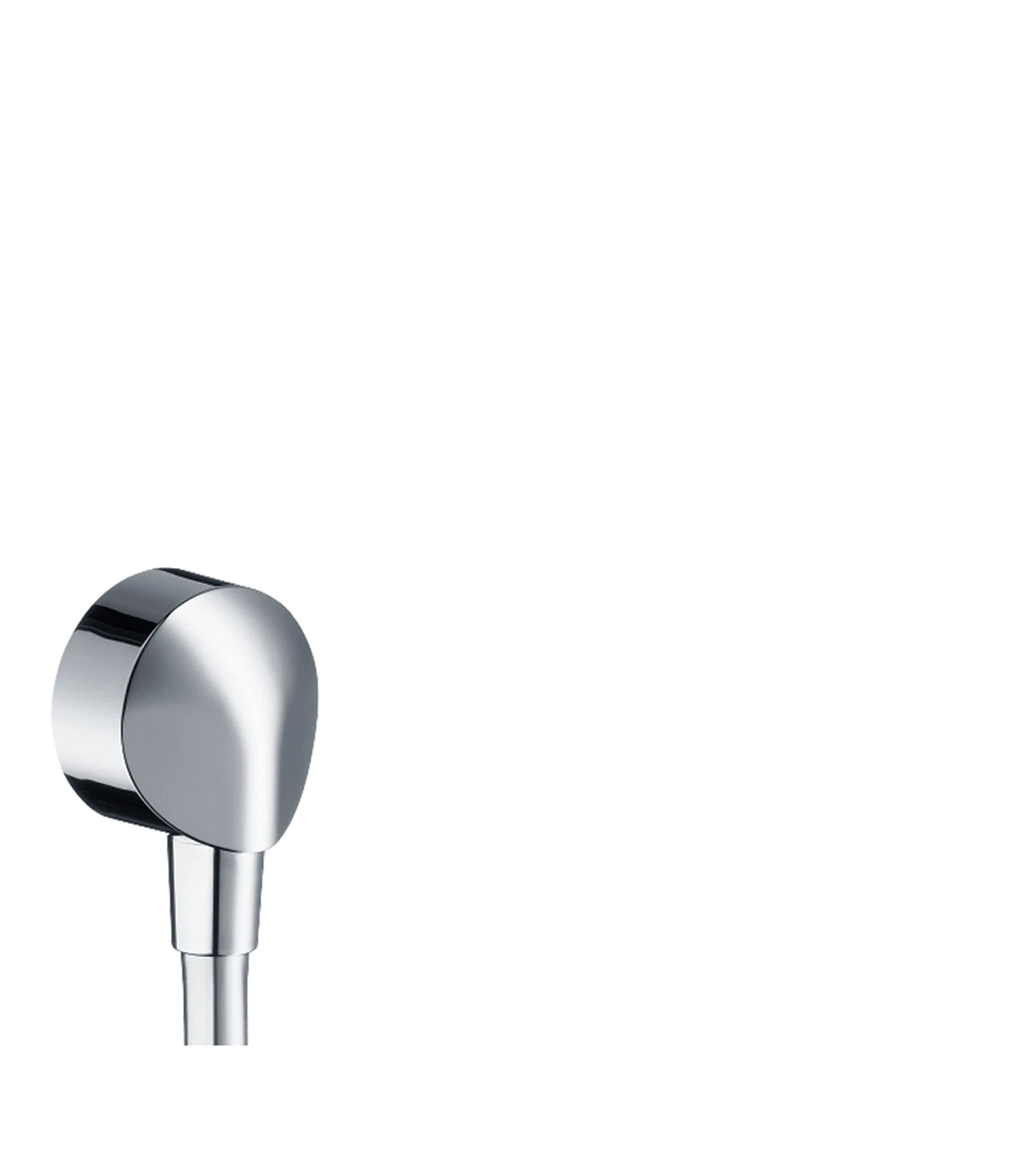 Hansgrohe Fixfit Wall Outlet 93 X 65 X 45mm Nickel - Brushed