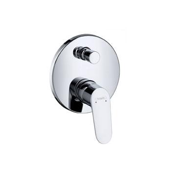Hansgrohe Focus Bath Mixers Concealed 230 X 180 X 135mm Chrome detail view - Image 2