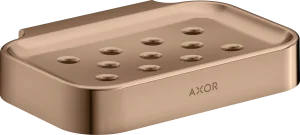 Axor Universal Circular Soap Dishes /-basket 130 X 110 X 87mm Rose Gold/gold - Polished