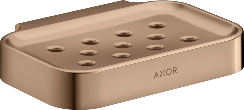 Axor Universal Circular Soap Dishes /-basket 130 X 110 X 87mm Rose Gold/gold - Polished product image - Image 1