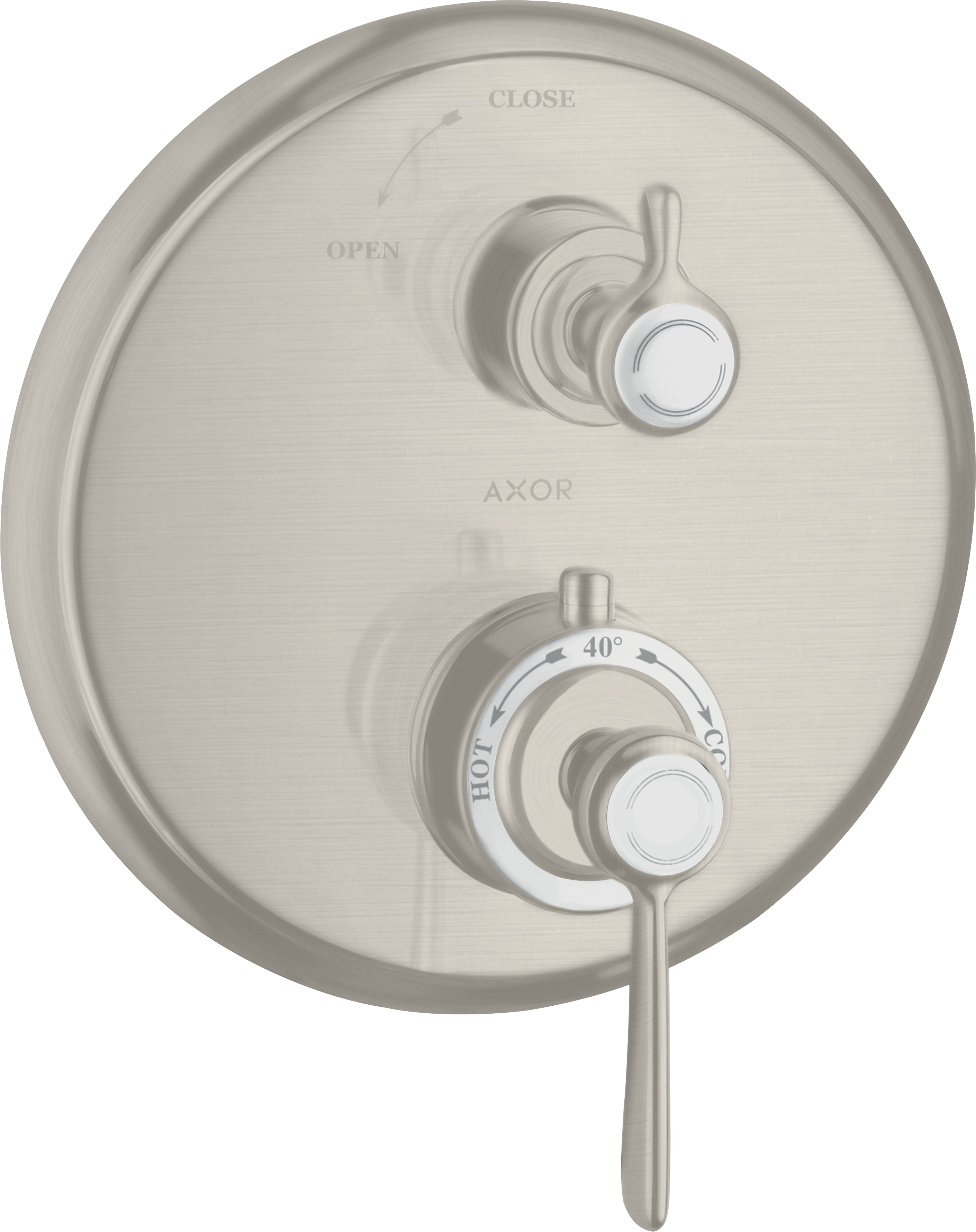Axor Montreux Thermostatic Shower Mixer Concealed 225 X 180 X 130mm Stainless Steel
