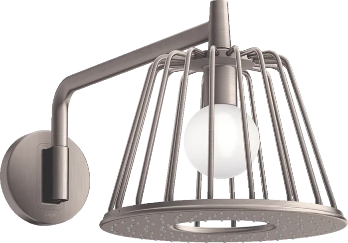 Axor Lampshower/nendo Overhead Showers 755 X 315 X 350mm Stainless Steel product image - Image 1