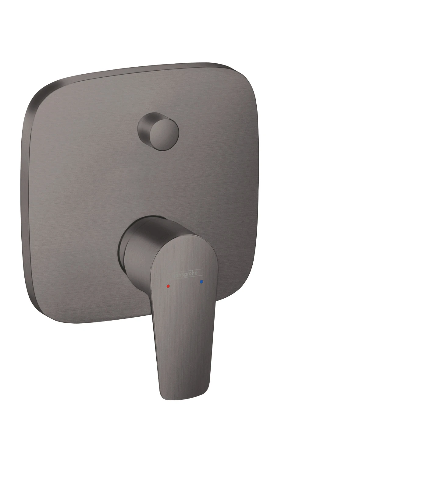 Hansgrohe Talis E Bath Mixers Concealed 217 X 180 X 132mm Gunmetal/chrome - Brushed