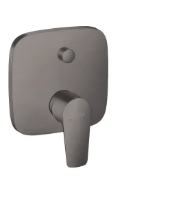 Hansgrohe Talis E Bath Mixers Concealed 217 X 180 X 132mm Gunmetal/chrome - Brushed