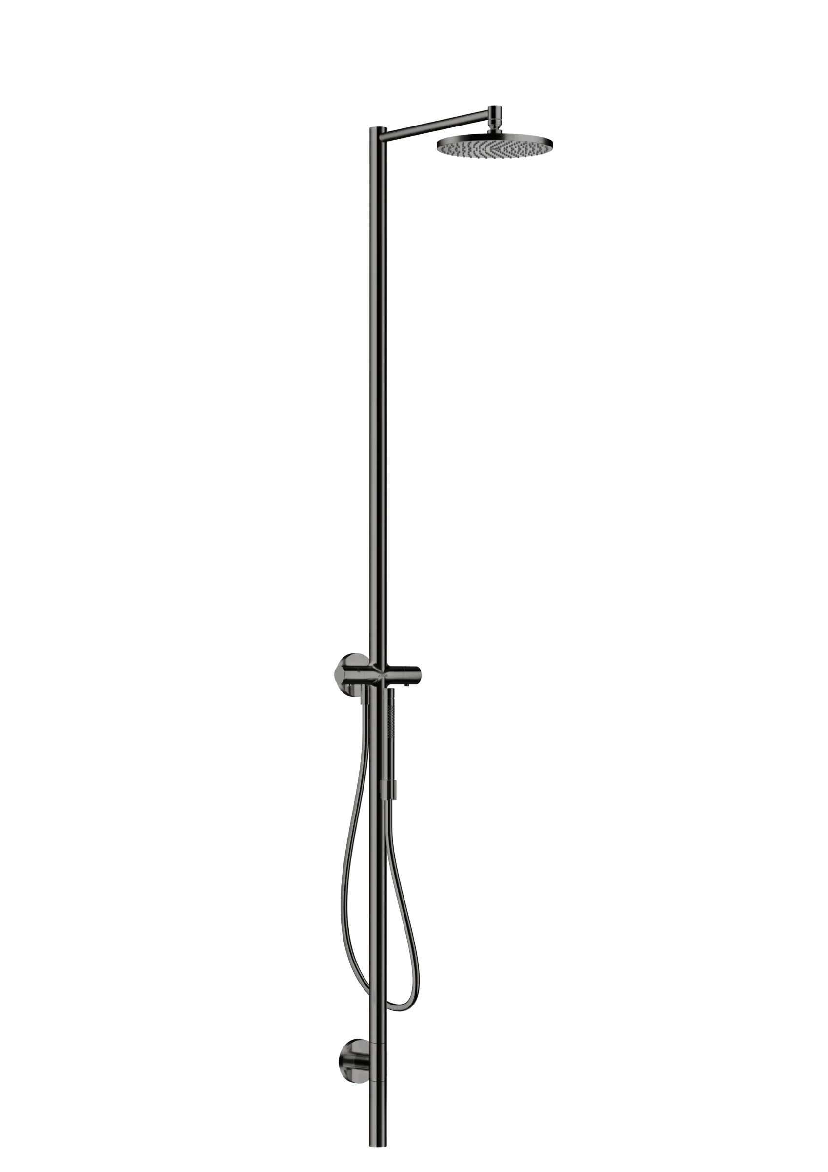 Axor Starck Shower Columns 1190 X 390 X 265mm Gunmetal/chrome - Polished