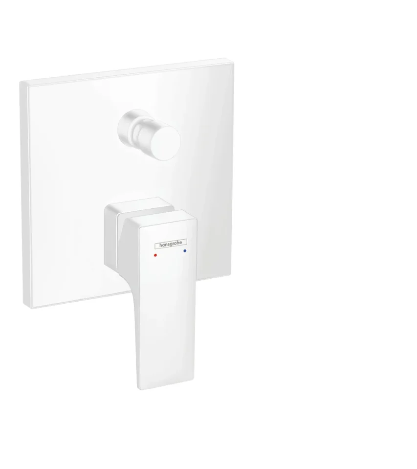 Hansgrohe Metropol Bath Mixers Concealed 217 X 180 X 132mm White - Matt product image - Image 1