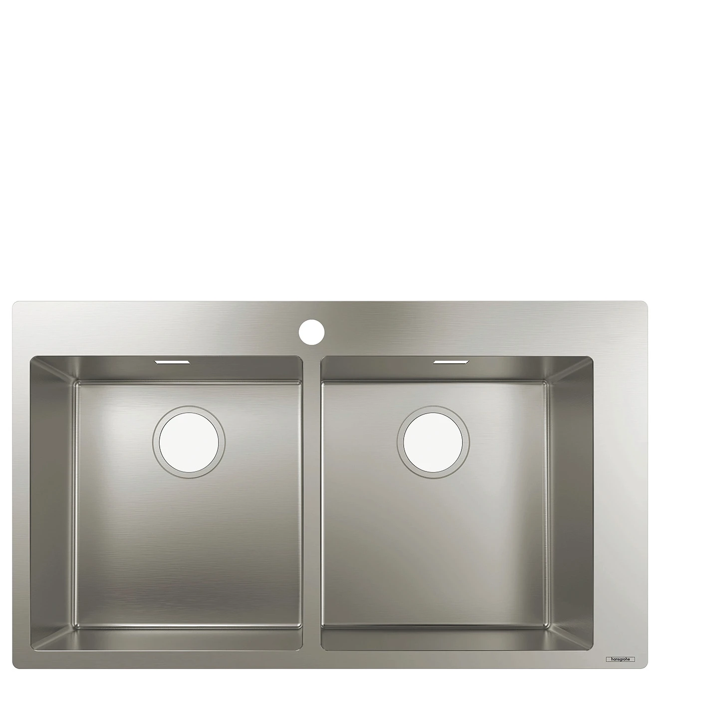 Hansgrohe S71 S711-f765 Built-in Sink 370/370 Stainless Steel