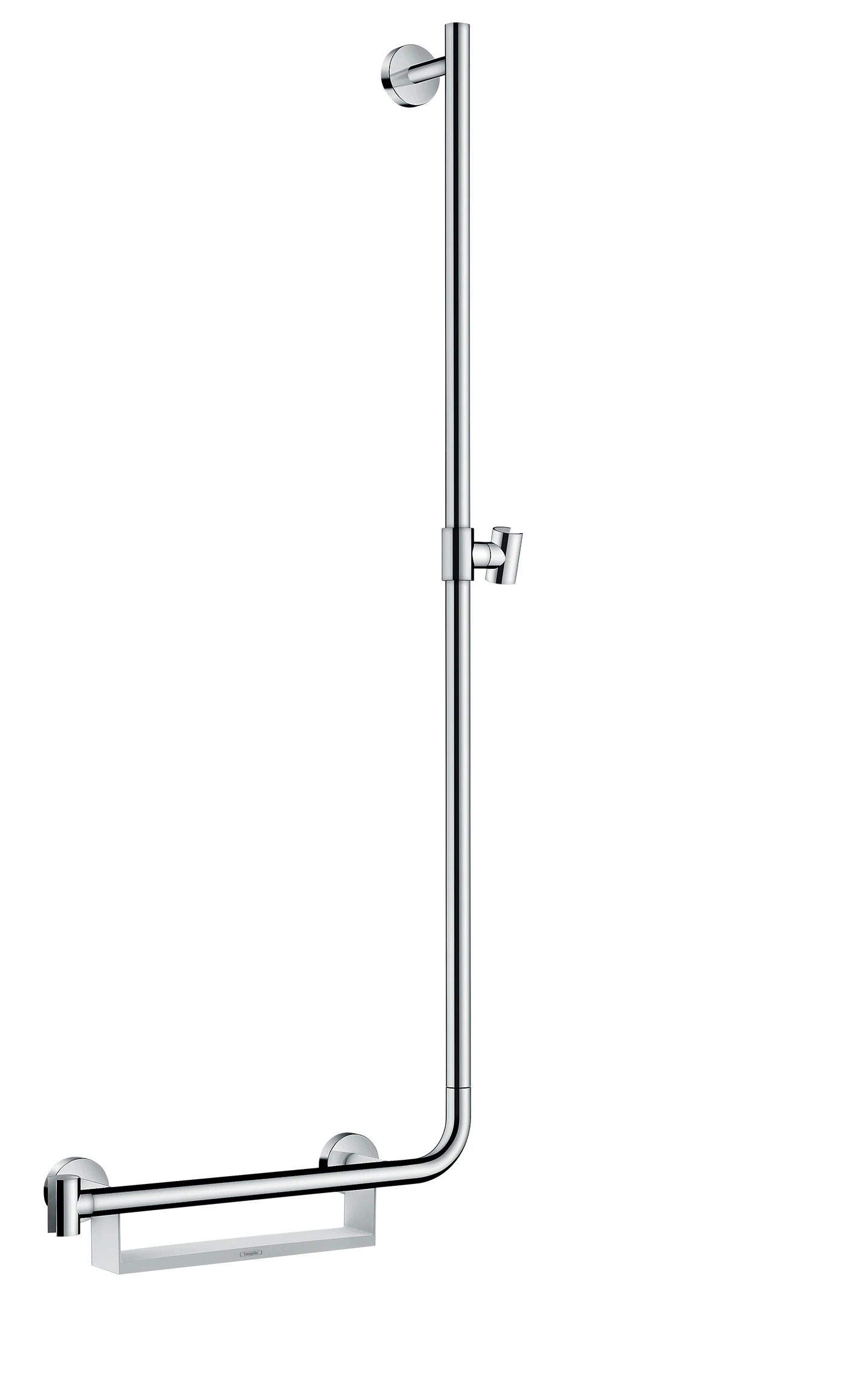 Hansgrohe Unica Wallbars 1100 X 360 X 110mm White/chrome