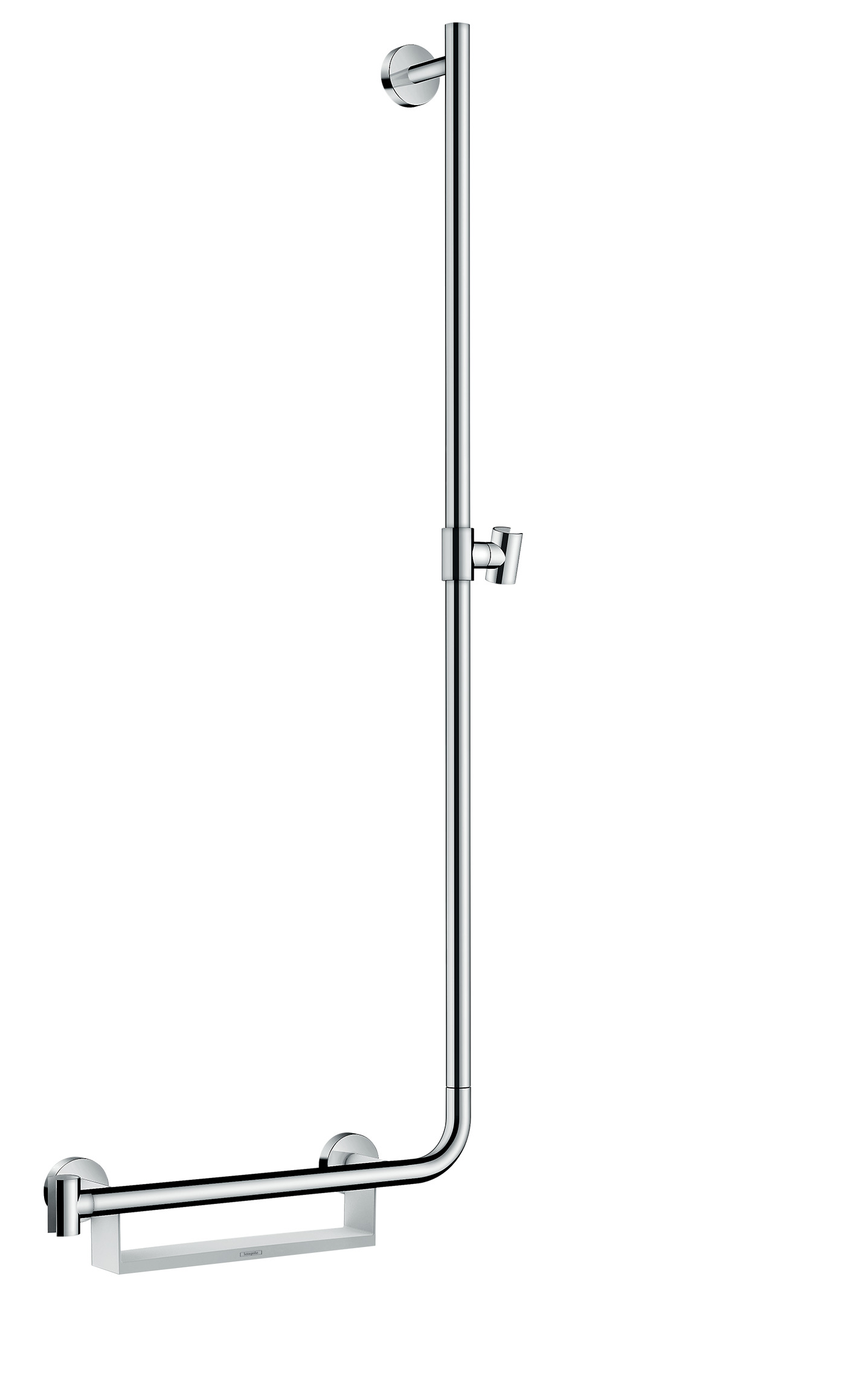 Hansgrohe Unica Wallbars 1100 X 360 X 110mm White/chrome