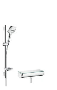 Hansgrohe Raindance Select E Shower Combination 1030 X 350 X 170mm White/chrome