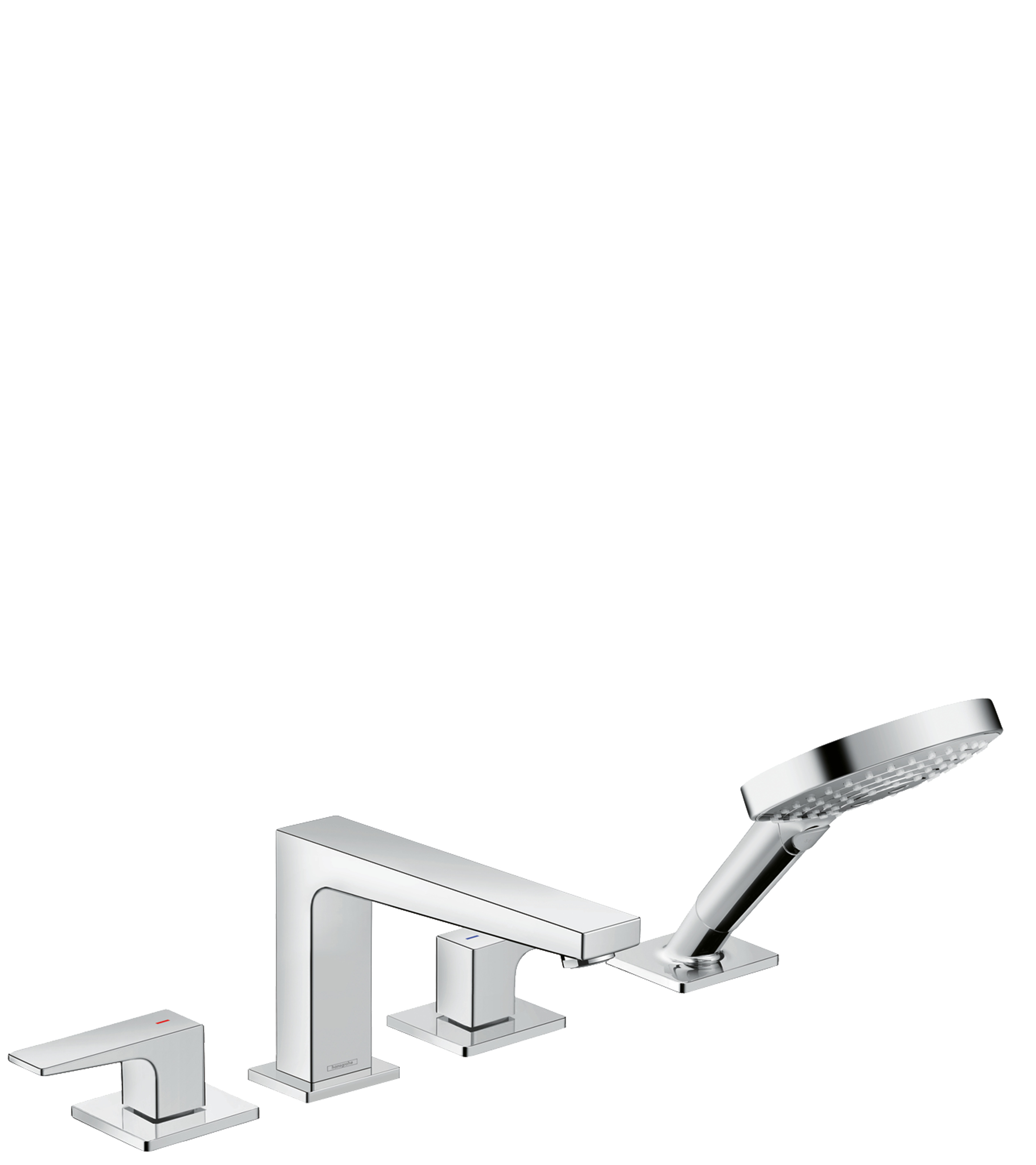 Hansgrohe Metropol Bath Mixers Concealed 510 X 270 X 130mm Chrome