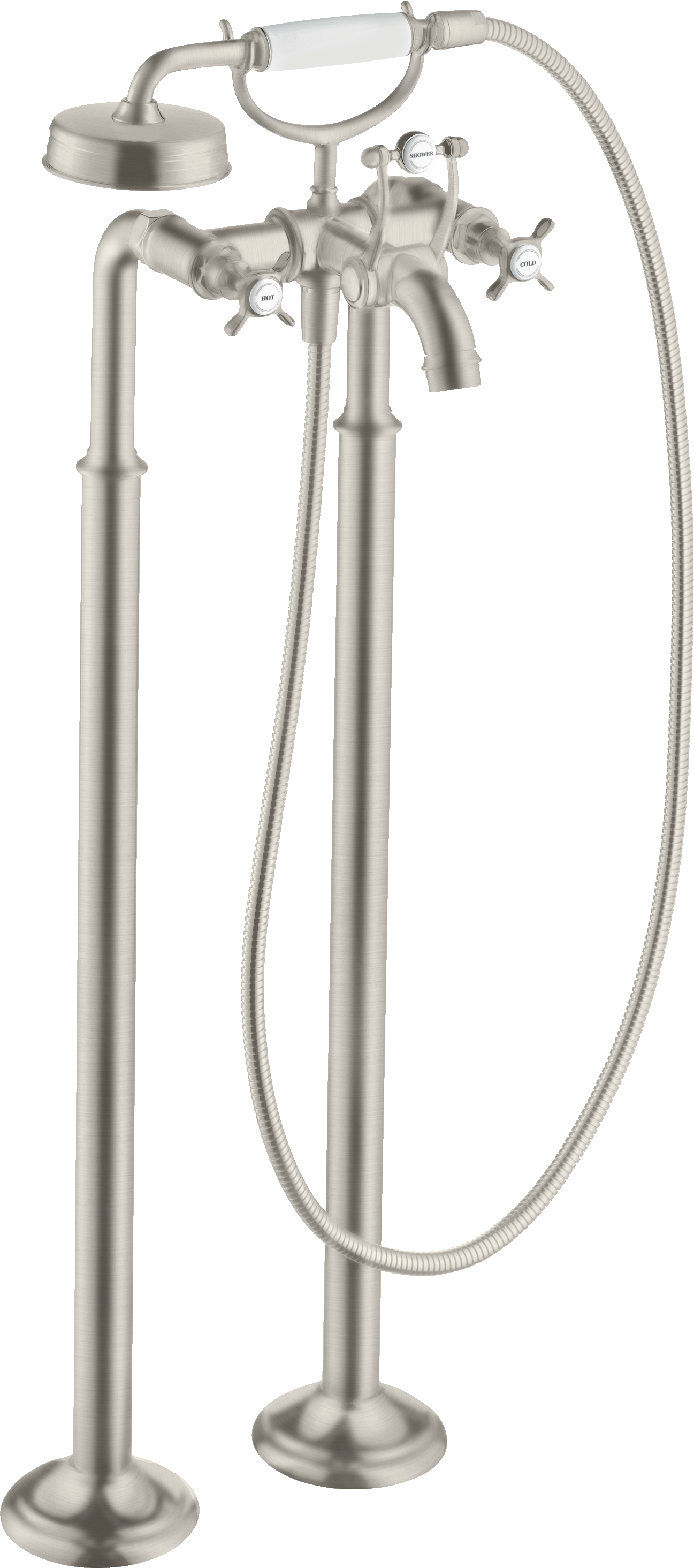 Axor Montreux Bath Mixers Concealed 1190 X 372 X 210mm Stainless Steel