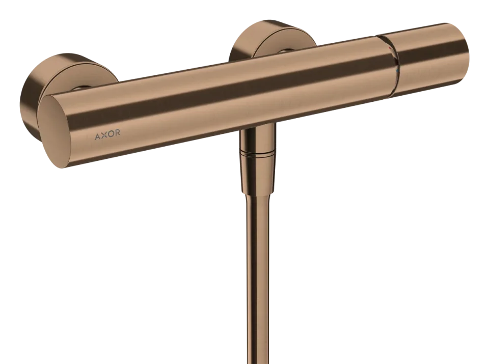 Axor Uno Shower Mixers Exposed 330 X 220 X 155mm Rose Gold/gold - Brushed product image - Image 1